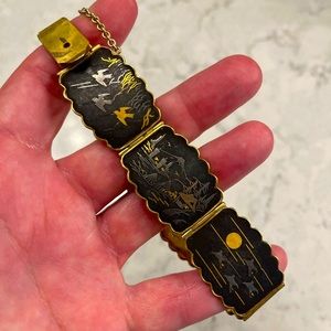 Vintage K24 damascene bracket.